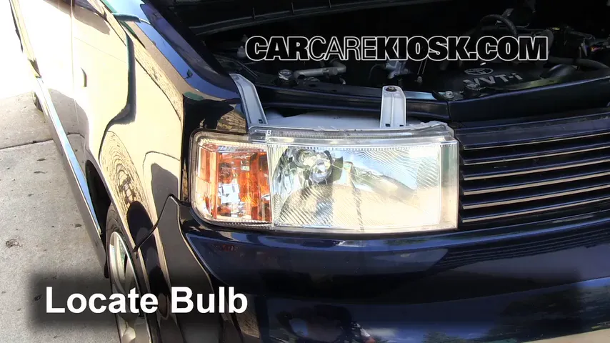2006 Scion xB 1.5L 4 Cyl. Lights Turn Signal - Front (replace bulb)